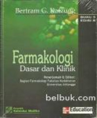 Farmakologi Dasar dan klinik Buku 3 Edisi 8