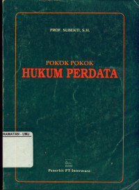 Pokok - Pokok Hukum Perdata